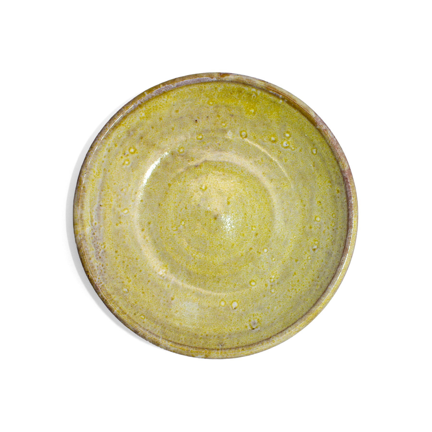 Colorful Local Lebanese clay dessert plate tableware from Lebanon at shababik.shop